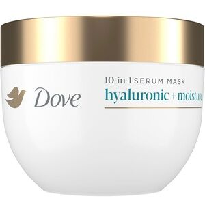 NWT DOVE | 10-1 HAIR SERUM MASK W/HYALURONIC & MOISTURE